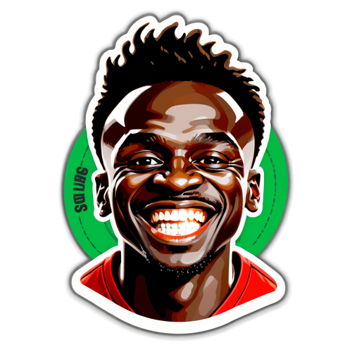 Sadio Mane'nin Gülümsemesi ve Futbol Becerileriyle Dolu Şaşırtıcı Sticker! Kaçırmayın!