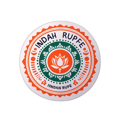 भारतीय रुपये का स्टिकर