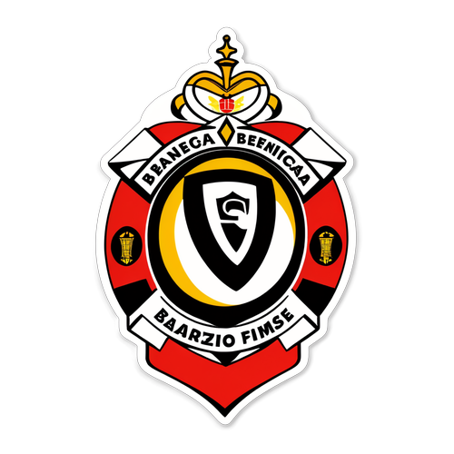 A Batalha dos Escudos: O Sticker Comemorativo do Confronto Épico entre Benfica e Farense!