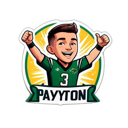 Payton Pritchard Victory Celebration Sticker