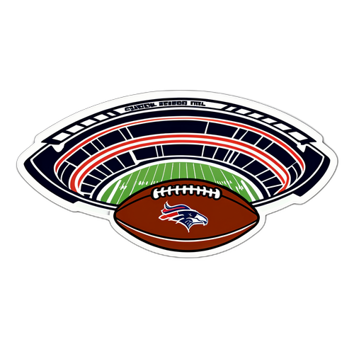 Sticker som hyllar NFL