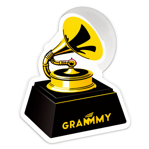 Grammy-utdeling 2025 Klistremerke