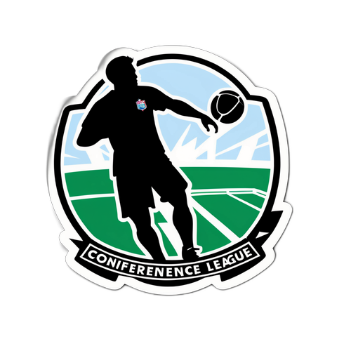 Konference Liga Logo Klistermærke