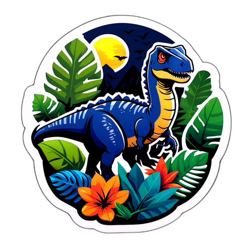 Thrilling Jurassisk Sticker
