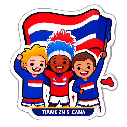 Šťastní fanoušci Islandu a Francie