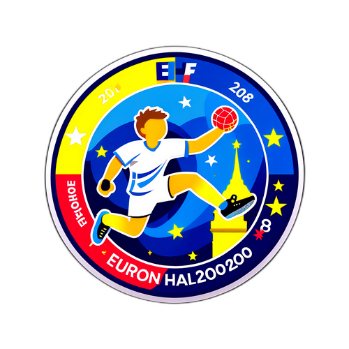 EHF Euro 2026 Logo Illustration