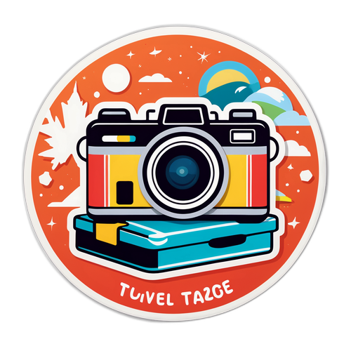 2026年假期旅行貼紙設計