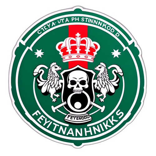 Εντυπωσιακή Ετικέτα Με Θέμα Θριάμβου Feyenoord και Panathinaikos