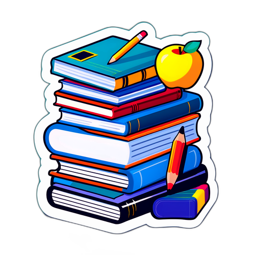 Hình dán sách giáo khoa với mục tiêu học tập nổi bật