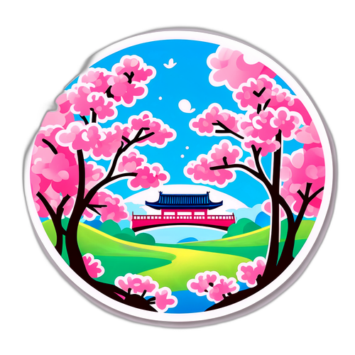 武汉樱花盛开的场景