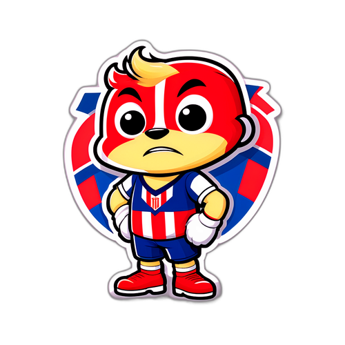 Sticker Mascot Atletico Madrid