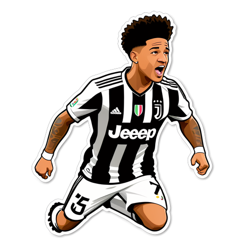 Jadon Sancho in Azione: Scopri la Magia del Calcio con la Maglia della Juventus!