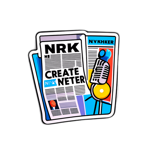 NRK Nyheter Sticker