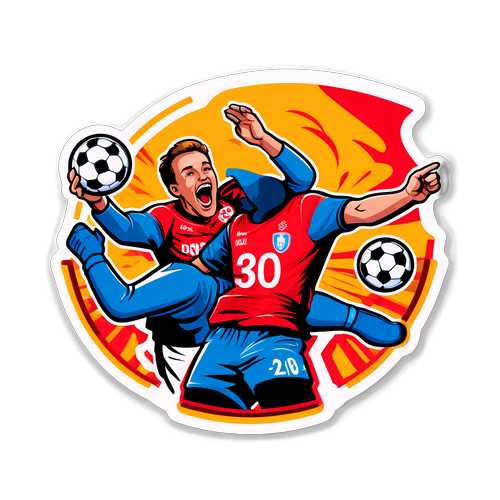 Sticker ya Soka iliyojaa Nishati