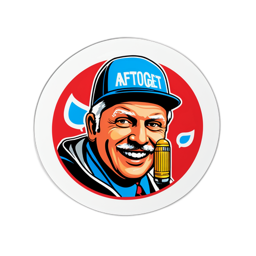 Unohda Aftonbladet-teemainen tarra huumorilla ja ajankohtaisilla uutisilla