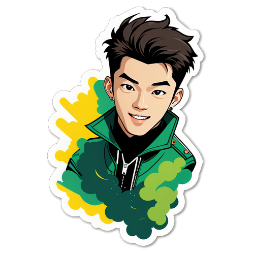 Sticker Terhangat! Seunghan dari RIIZE Menyemarakkan Gaya Moden dan Budaya Pop!