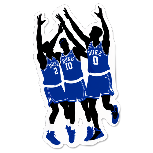 Duke Blue Devils - Rise to Glory Sticker