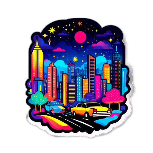 São Paulo Gece Hayatı Sticker