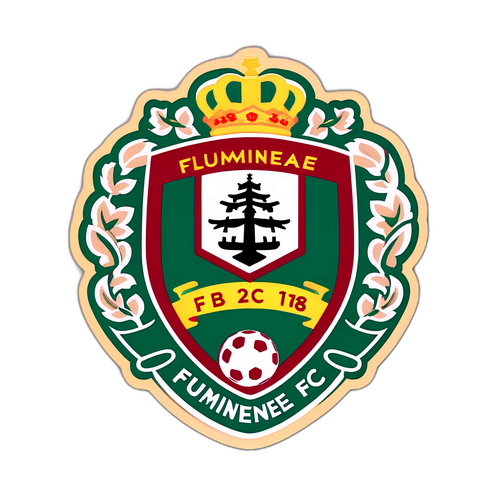 Sticker ya Fluminense FC ya Mwaka wa Kuwekwa