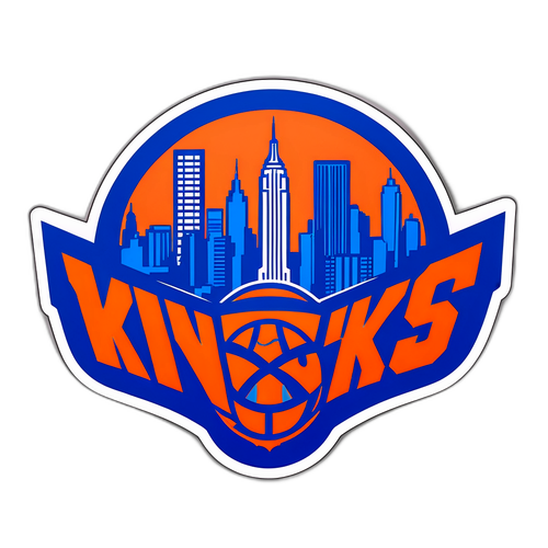 Matapang na Logo ng New York Knicks
