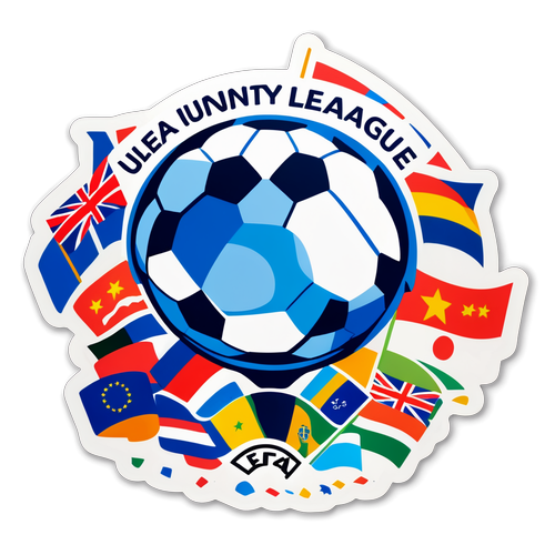 Stiker UEFA Conference League Berwarna-warni