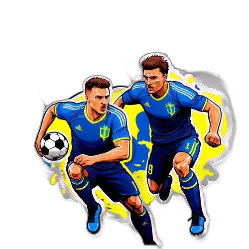 Візуалізація війни з футболом