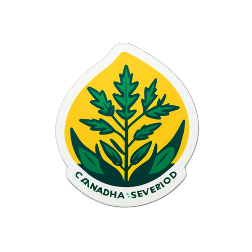 加拿大金菊环境提醒图标