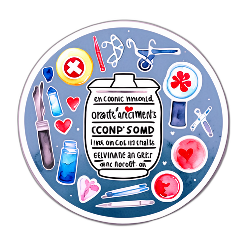 Αυτοκόλλητο που εμπνέεται από το Grey's Anatomy