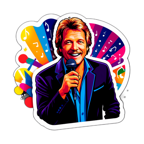 Vibrant sticker af Howard Carpendale