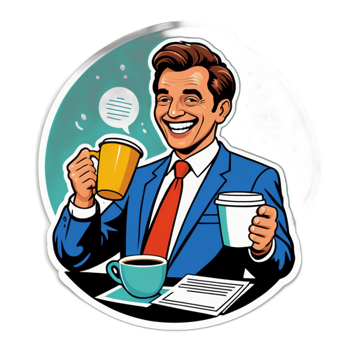 Stiker Humor Pegawai Negeri