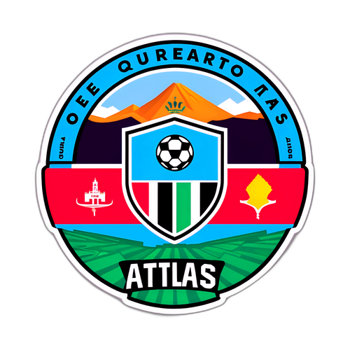 Stiker Pertandingan Querétaro vs Atlas