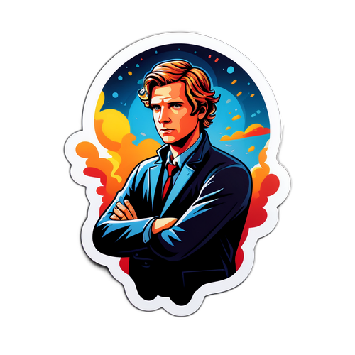 Beckberättelse Klistermärke