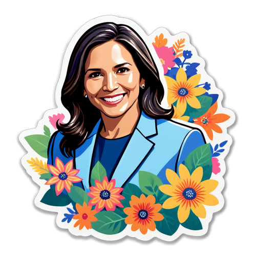 Empowering Leadership Sticker Featuring Tulsi Gabbard