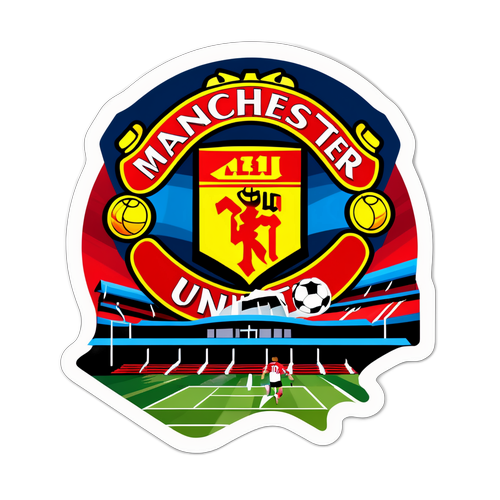 Logo Manchester United yang Ceria