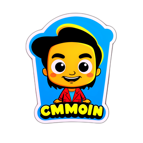 Sticker inspirat de un show TV popular