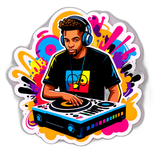 Stiker Gaya Jalanan DJ di Hot FM