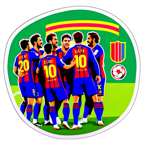 Barcelona – Elche ottelusticker