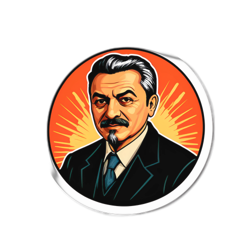 Yılmaz Özdil'in Vintage Tarzı Anekdot Sticker'ı