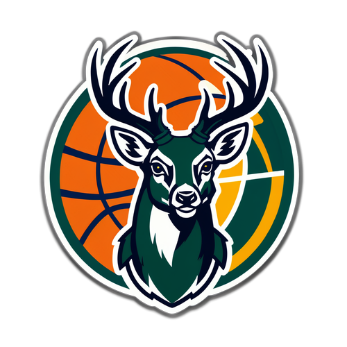 Huwag Palampasin! Energetic Sticker na Lumikha ng Damdamin ng Labanan ng Bucks at Pacers!