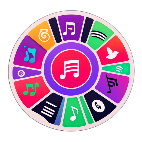 Design nálepky pro Spotify Wrapped