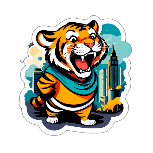 Diseño Atractivo de Tigre Hoy