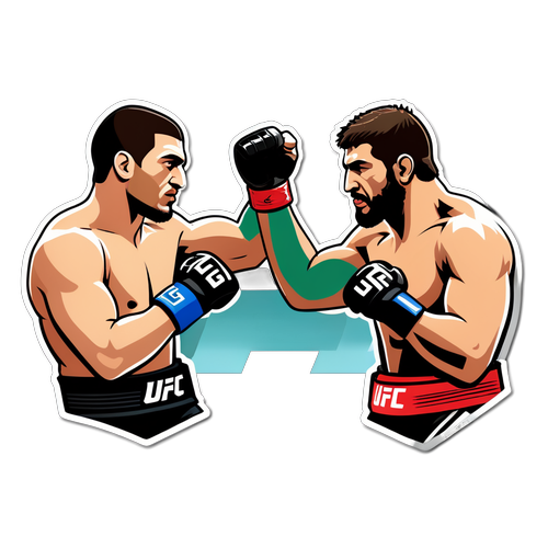 UFC 311 Commemorative Sticker