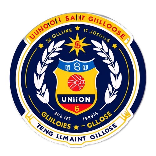 Sticker ya Kukumbuka Historia ya Union Saint Gilloise
