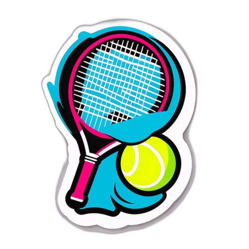 Autocollant inspiré du tournoi ATP de Cincinnati