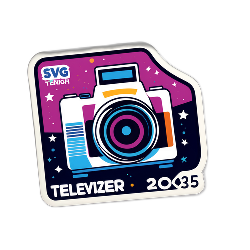 Sticker ter ere van de Televizier Ring 2025