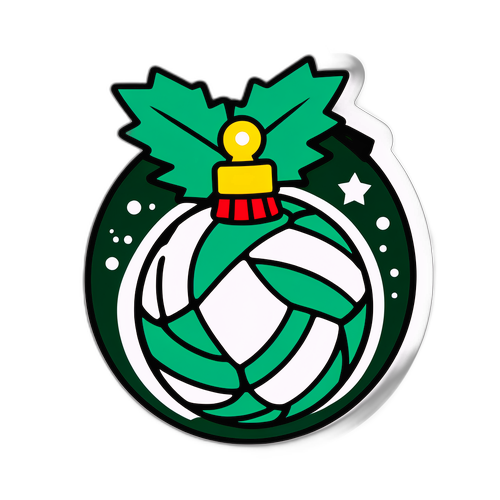 Julehåndbold Ornament