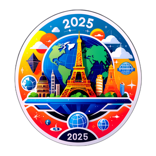 Futuristikong Konsepto ng Supranational 2025 na Logo