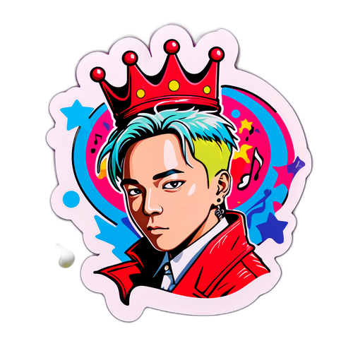 Stiker Meriah Bersempena G-Dragon