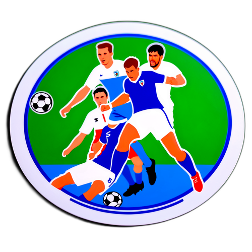 Футболисты Словакии и Северной Ирландии в действии