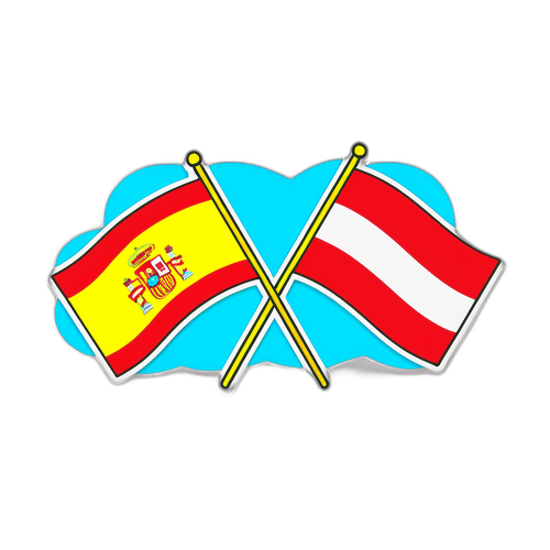 Barátság a spanyol és török zászlóval